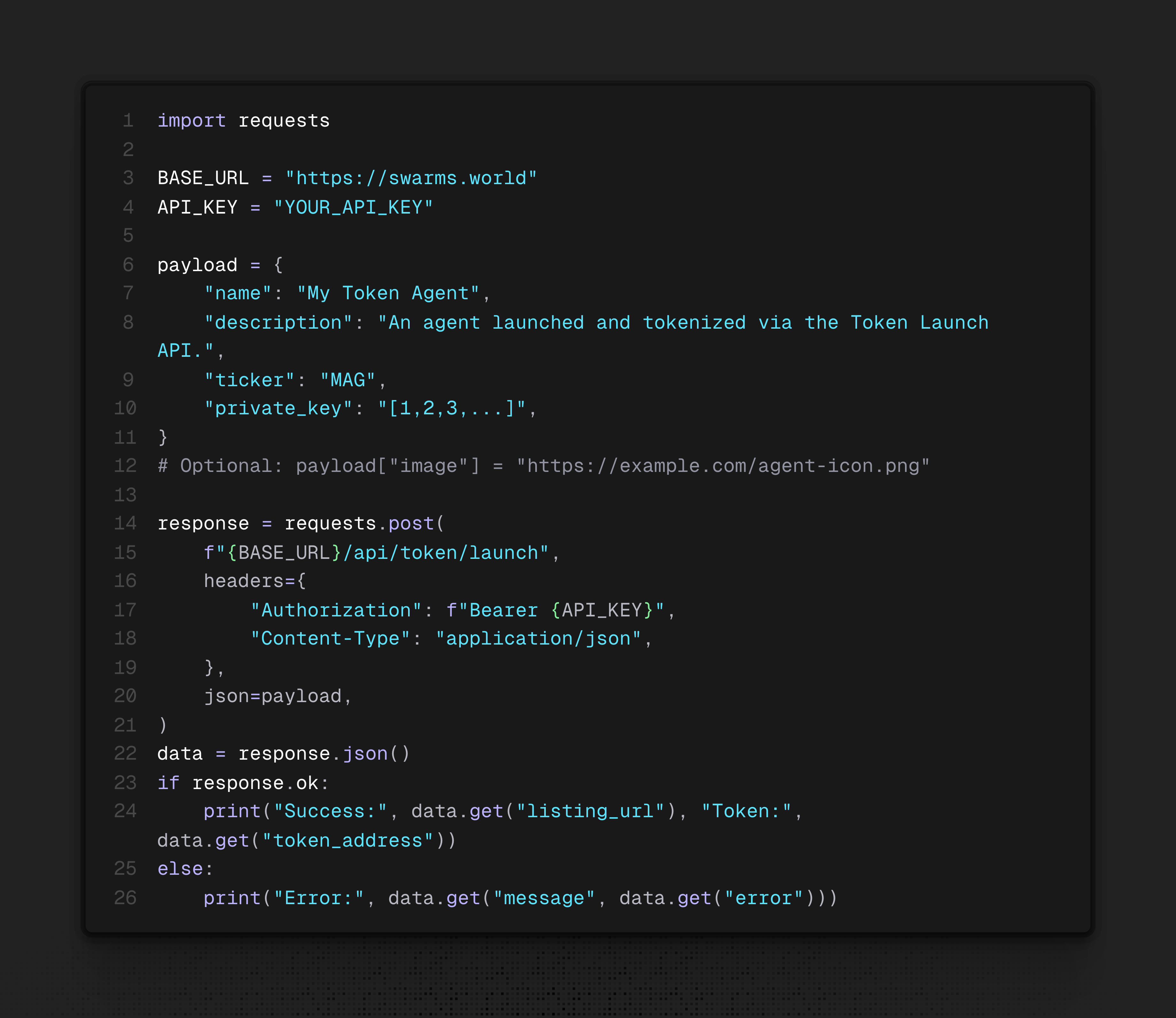 Swarms Launchpad API - AI Tool