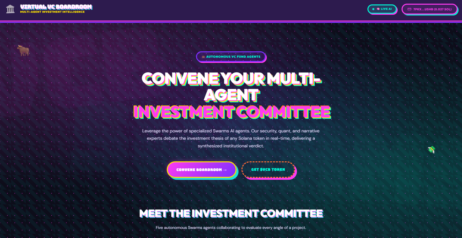 Virtual VC Boardroom