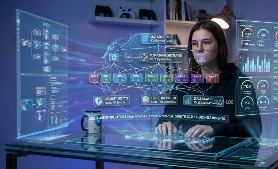 SaaS Product Architecture & Multi-Agent Operations Blueprint