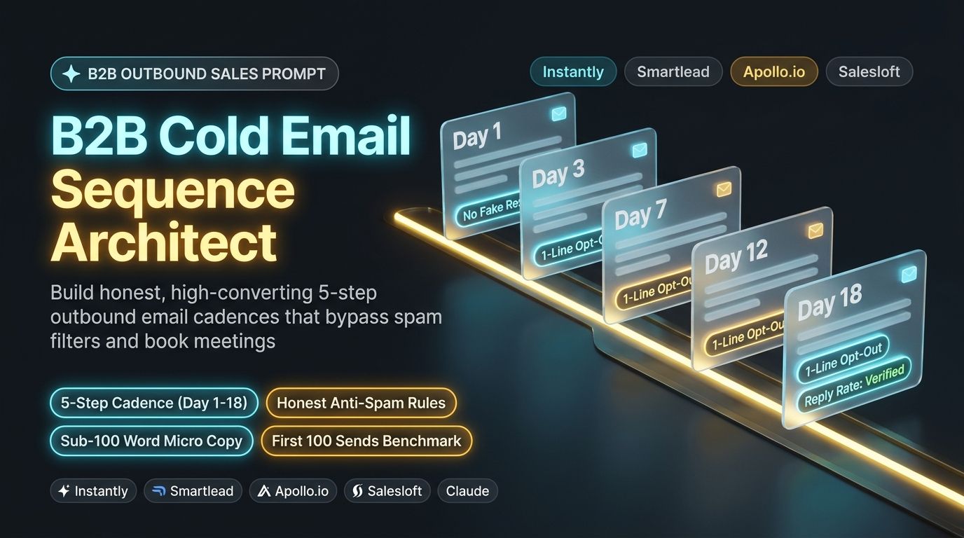 CloseLoop Sales: Cold Email Sequence Writer