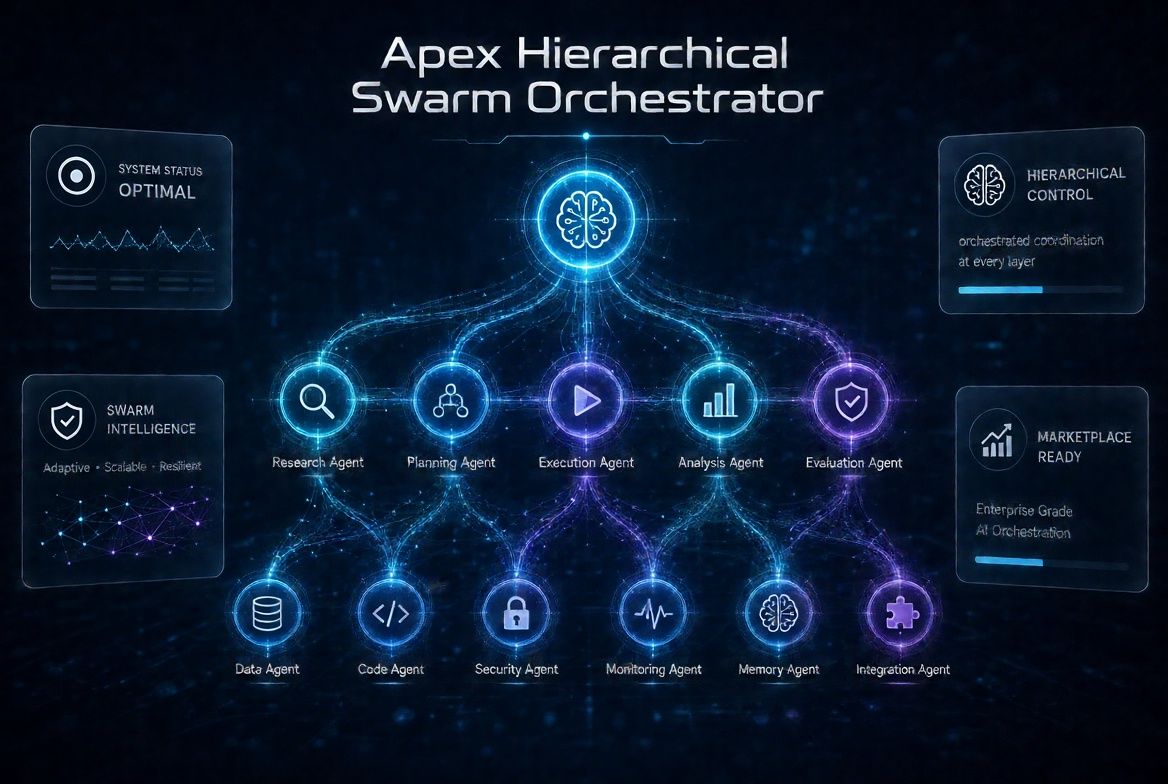 Apex Hierarchical Swarm Orchestrator