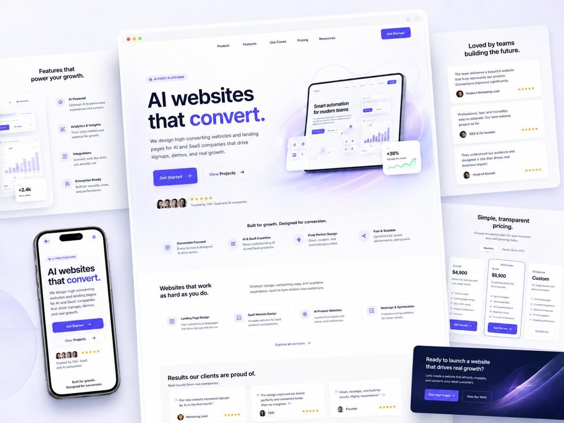 The High-Conversion Landing Page Architect