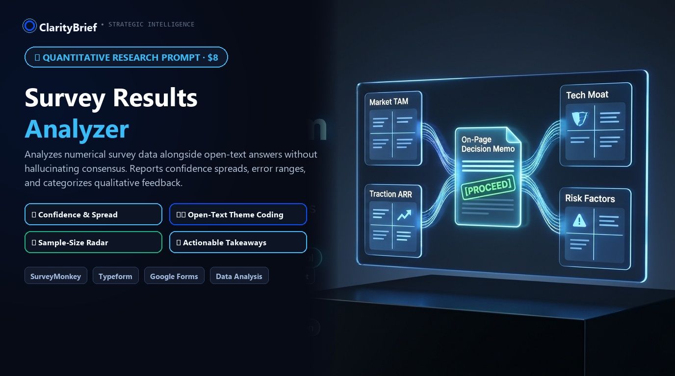 ClarityBrief: Survey Results Analyzer