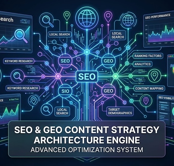 GEO & SEO Content Strategy Architecture Engine