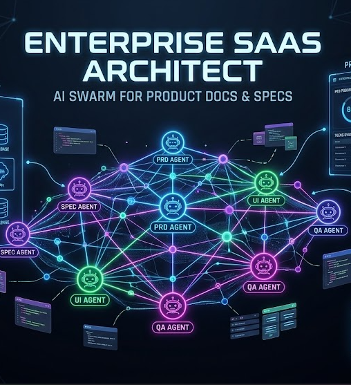 Enterprise SaaS Product Spec & PRD Architect (Swarm System)