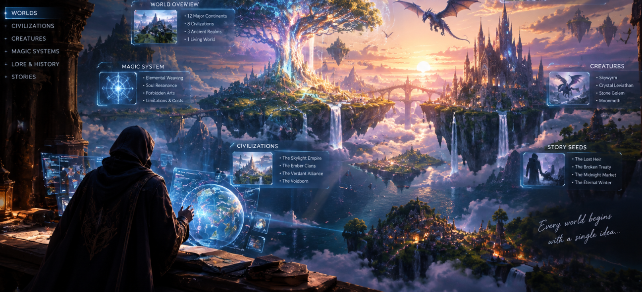 MYTHOS FORGE — The World Creator