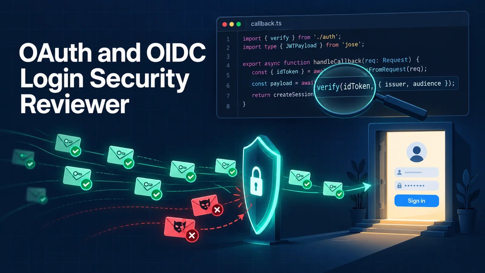 OAuth and OIDC Login Security Reviewer